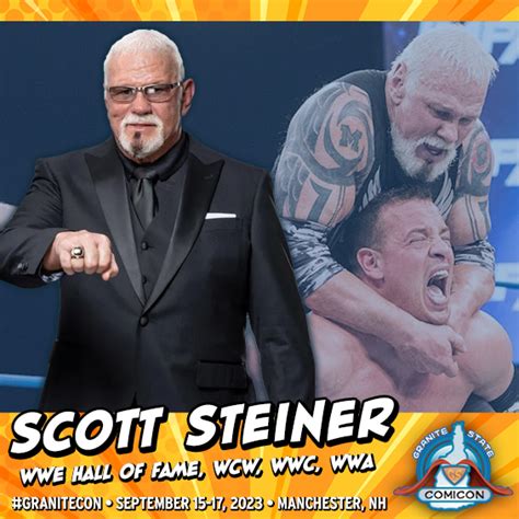 Please welcome, Scott Steiner! - Granite State Comic Con