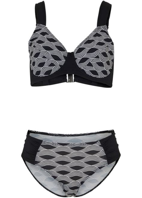 Toller Minimizer Bikini Mit Stilvollem Druck Damen Bonprix