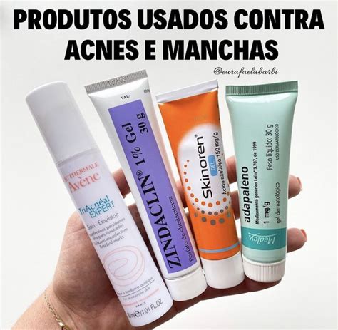 Pin De Ludmila Ruiz Amaral Em Skincare Produtos Para Acne Base