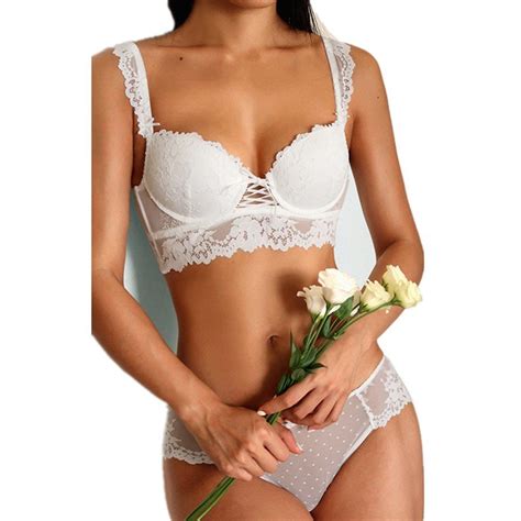 Lace Bra Sets Transparent Push Up Bra And Panties Women Hot Online Underwear And Sexy Women