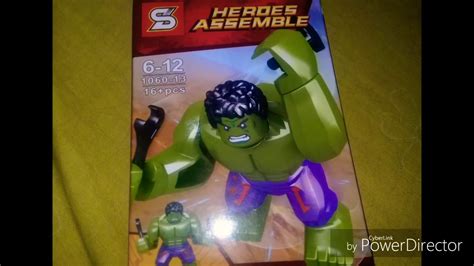 Unboxing Lego Big Figure The Incredible Hulk Youtube