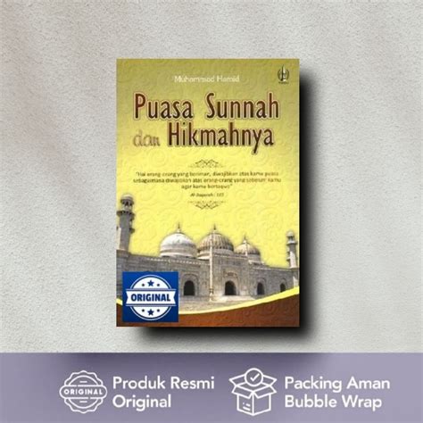 Jual Buku Puasa Sunnah Dan Hikmahnya Shopee Indonesia