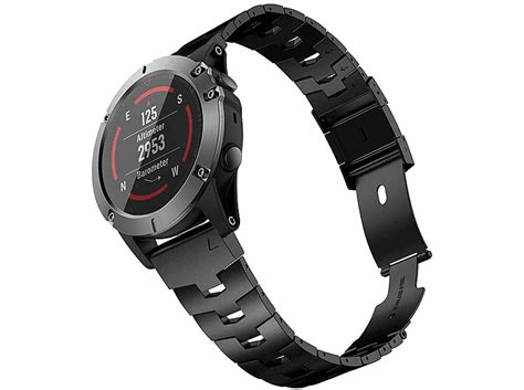 Strap It© Fenix 3 Ersatzarmband Garmin Fenix 3 Silber Saturn