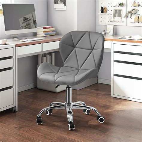 Eugad X Tabouret De Bureau Tabouret Roulant Pivotant Et R Glable