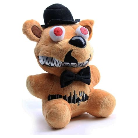 Fnaf Nightmare Freddy Fazbear Plush Toy Five Nights At Freddys 7 Inch