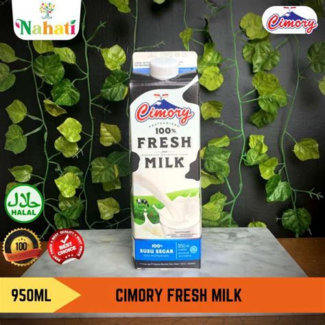 Jual Cimory Fresh Milk Plain 950ml 100 Susu Segar Di Seller Nahati