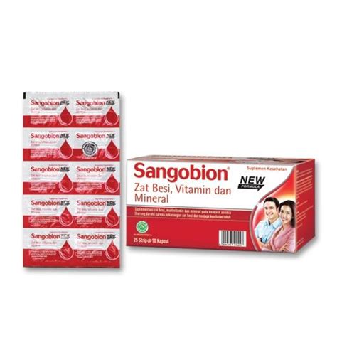 Sangobion Dosage And Drug Information Mims Indonesia