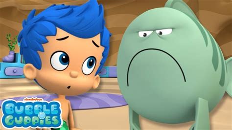 Mr Grumpfish Teaching Class For Bubble Guppies