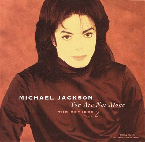 Michael Jackson You Are Not Alone The Remixes Part 2 CD Maxi