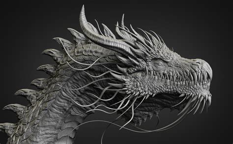 Dragon sculpt in Zbrush - ZBrushCentral