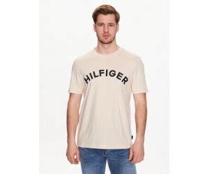 Tommy Hilfiger Logo Embroidery T Shirt MW0MW30055 Beige Ab 42 00