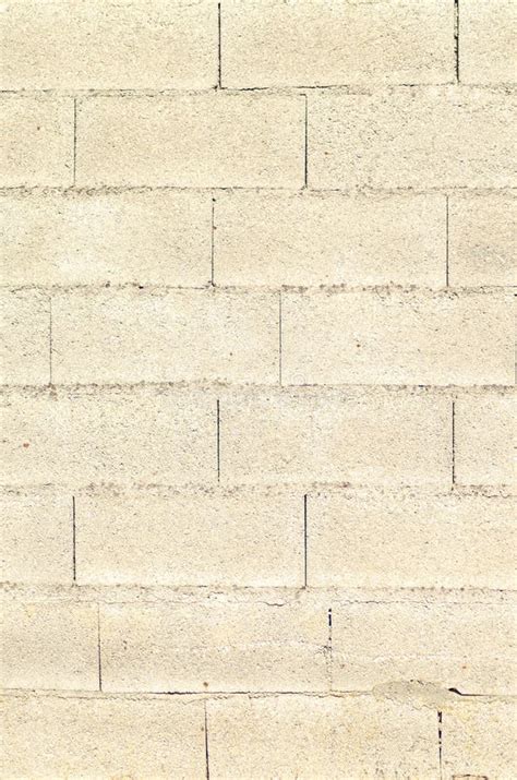 Detail of a Cement Block Wall Texture Stock Image - Image of rough ...