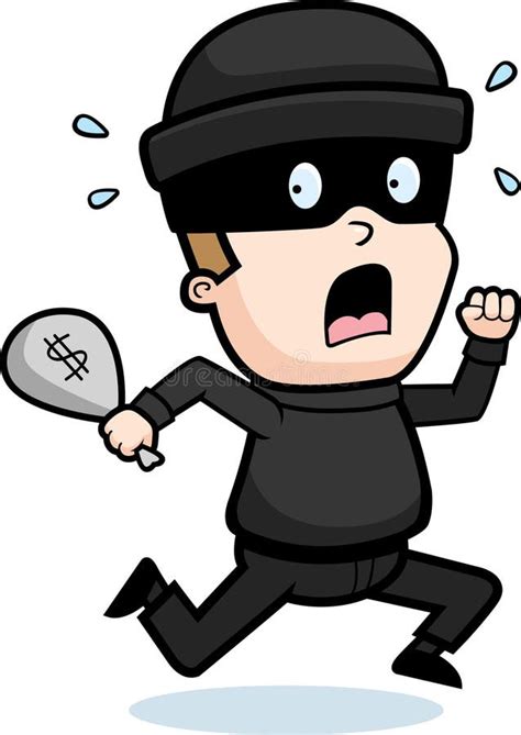 Cartoon Burglar Stock Illustrations 6091 Cartoon Burglar Stock