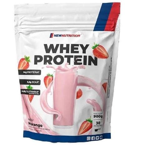 Whey Protein Concentrado NewNutrition 900g New Nutrition Whey