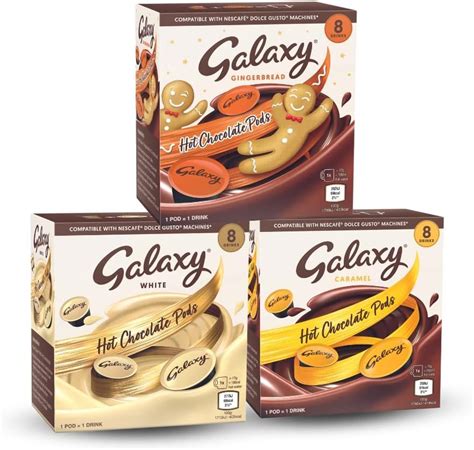 Galaxy Hot Chocolate Pods Dolce Gusto Compatible Pods Galaxy