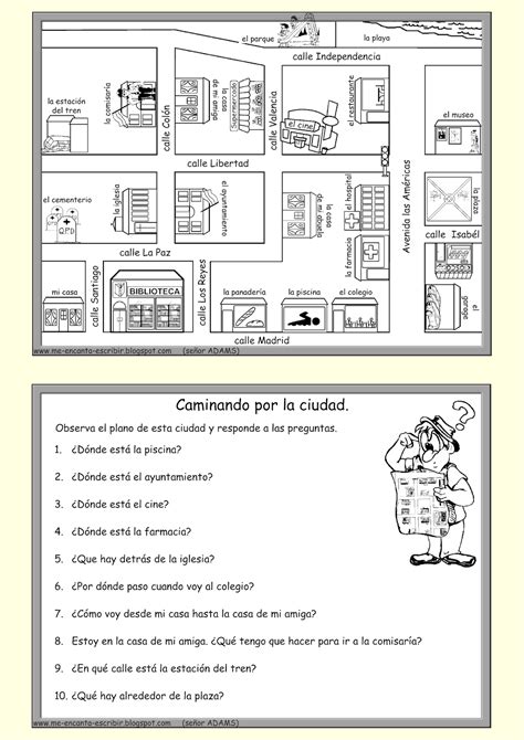 Ejercicios De Croquis Para Cuarto De Primaria Trimapa