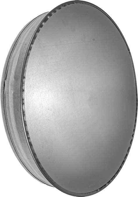 10 Inch Metal Tee Cap Round Vent Cover Galvanized Steel Indoor And Outdoor