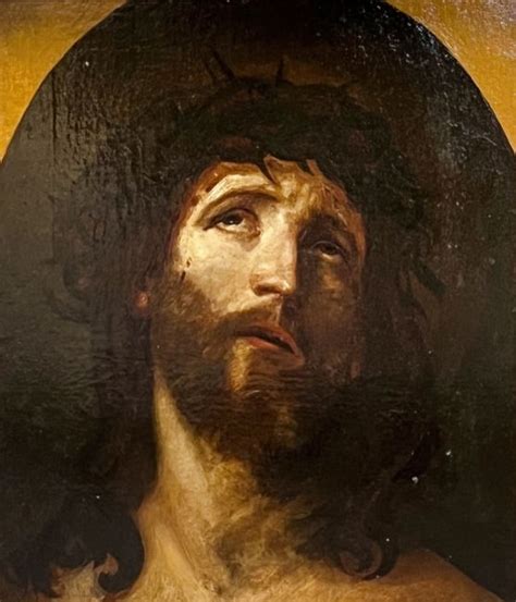 Guido Reni Depiction Of Jesus Christ With Crown Of Thorns Mutualart