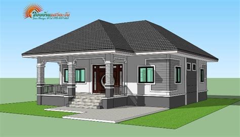 Simple Yet Elegant 3 Bedroom House Design SHD 2017031 Bungalow Style