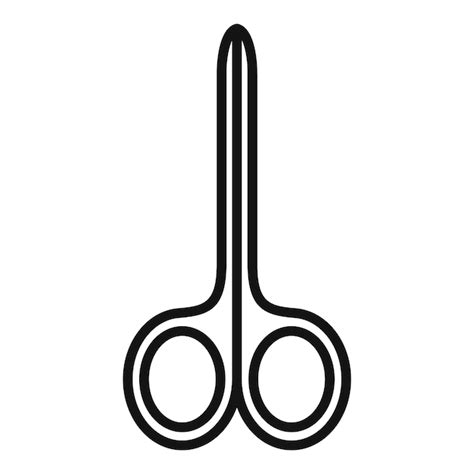 Premium Vector Nail Scissors Icon Outline Vector Pedicure Care Care Salon