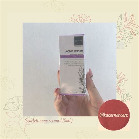 Jual Scarlett Whitening Serum Acne Brightly Shopee Indonesia