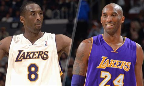 ¿por Qué Kobe Bryant Utilizó Los Números 8 Y 24 En Un Mismo Equipo De