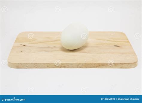 Fresh White Eggs On A Wooden Cutting Board Stock Image Image Of Meal