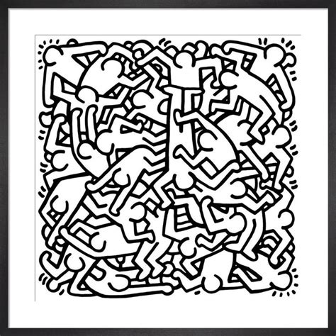 Party Of Life Invitation 1986 By Keith Haring Art Print From King