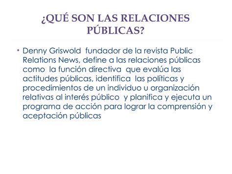 Conceptos Basicos Relaciones Publicas Ppt