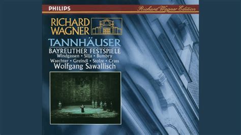 Wagner Tannh User Wwv Act Iii Begl Ckt Darf Nun Dich O Heimat