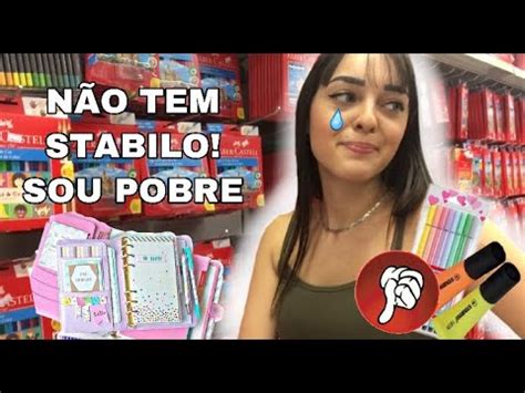 VLOG COMPRANDO MATERIAL ESCOLAR YouTube