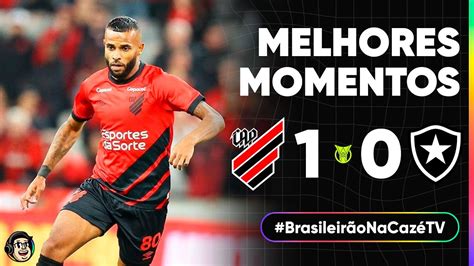 ATHLETICO 1 X 0 BOTAFOGO MELHORES MOMENTOS 9ª RODADA BRASILEIRÃO