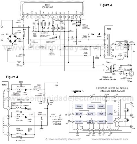 Diagrama Circuito Electronico Fuentes De Alimentacion