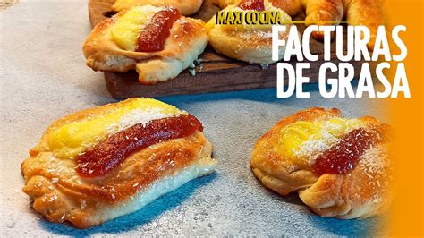 Como Hacer FACTURAS De GRASA Pastelera Y Membrillo YouTube