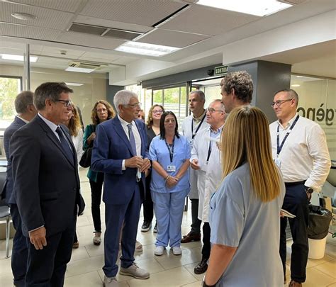 El Conseller De Salut Manel Balcells Visita La Fundaci Hospital Sant