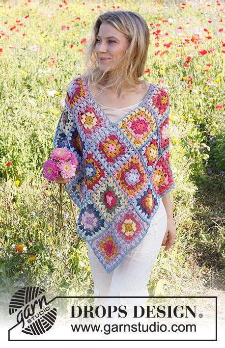 Granny Square Poncho Artofit