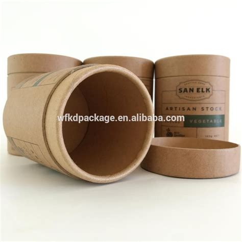 Source Eco Friendly Paper Cylinder Packaging Box For Teaherbs