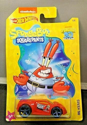 Hot Wheels Bob Esponja Don Cangrejo Mr Krabs Ultra Rage Meses Sin Intereses