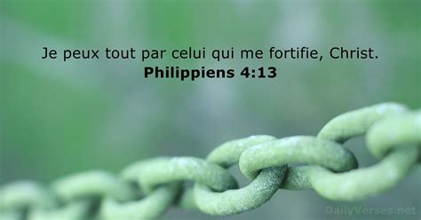 Philippiens 4 13 Verset De La Bible DailyVerses Net