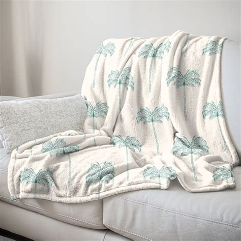 Palm Leaf Blanket Etsy