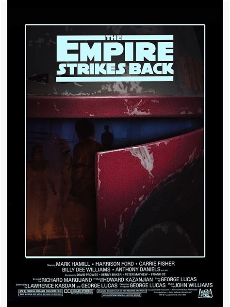 "FAN ART: "The Empire Strikes Back" Poster" Canvas Print for Sale by ...