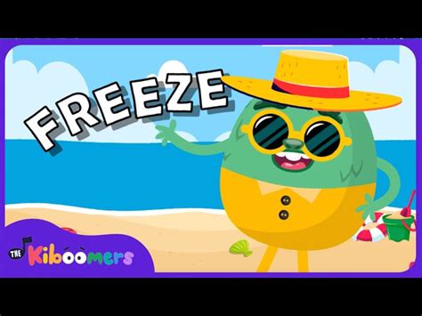 Summer Freeze Dance - THE KIBOOMERS Preschool Dance Songs - Videos For Kids