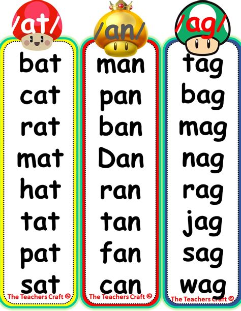 English Reading For Grade 1 Cvc Words