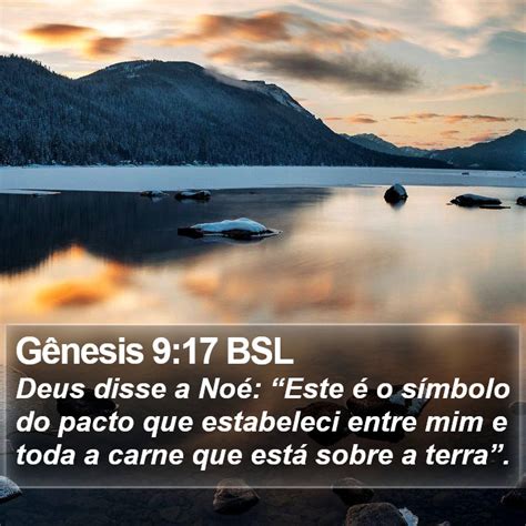 G Nesis Bsl Deus Disse A No Este O S Mbolo Do Pacto