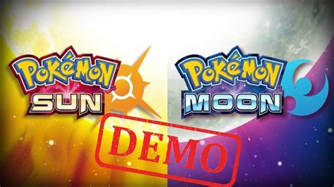 Pokemon Sun Moon Demo Playthrough Youtube