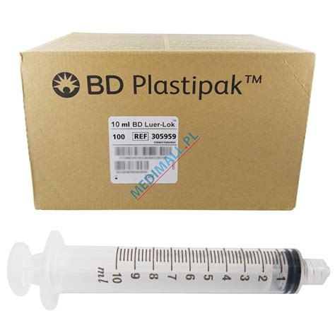 Strzykawki Bd Plastipak 10ml Luer Lock 5134