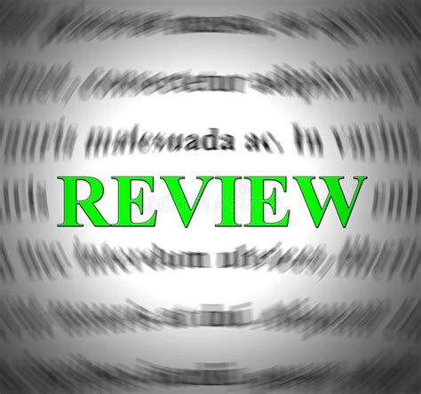 Review Concept Icon Means Examining And Checking Through Study 3d