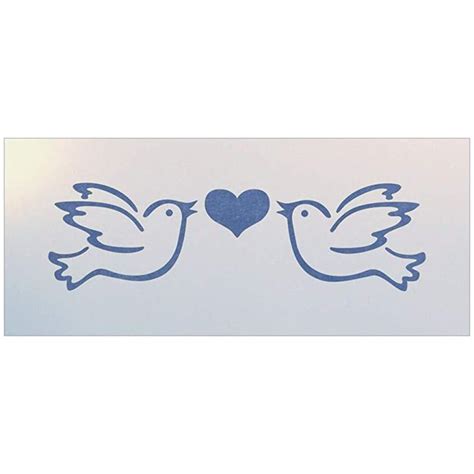 Lovebirds Stencil The Artful Stencil Handmade Art Stencils Love Birds