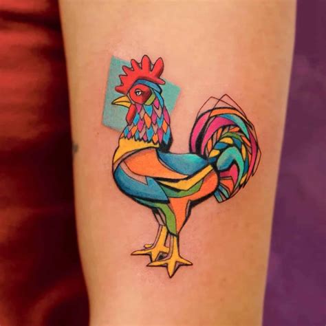 54 Colorful Tattoos To Bring Light Into Your Life SORTRA