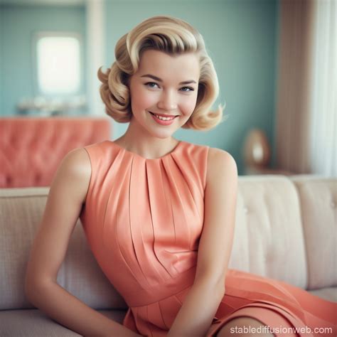 VHS Aesthetic Woman In Lingerie Stable Diffusion Online